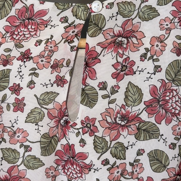 Max Studio -Sleeveless Floral Tunic Top Size Small - Picture 4 of 10